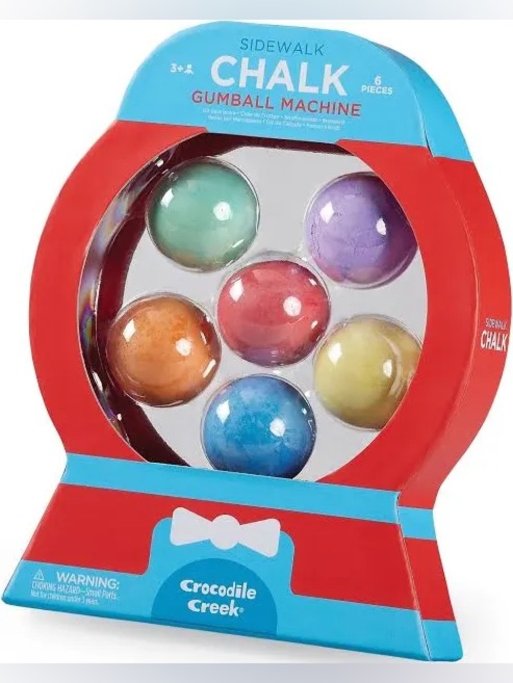 Crocodile Creek Gum Ball Machine Sidewalk Chalk Set